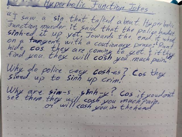 Hyperbolic Sine Hyperbolic Sine