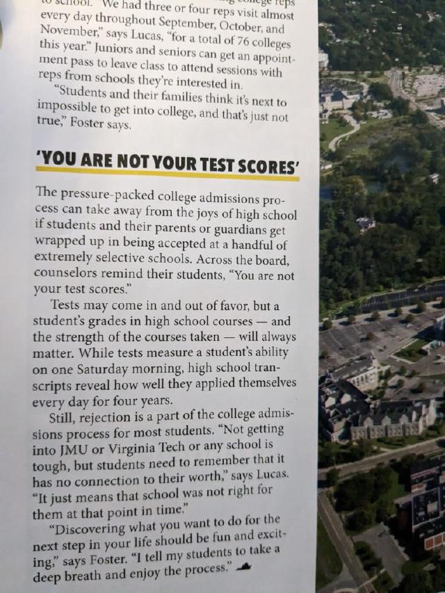 You Are Not Your Test Scores You Are Not Your Test Scores
